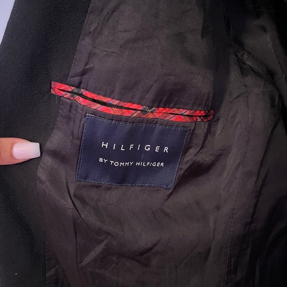 TOMMY HILFIGER MEN’S LINEN BLAZER - Picture 5 of 8